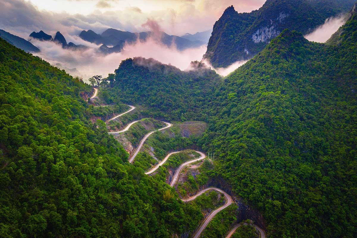 Embark on an unforgettable journey through the stunning landscapes of Ha Giang, Cao Bang, Ban Gioc Waterfall, and Ba Be Lake